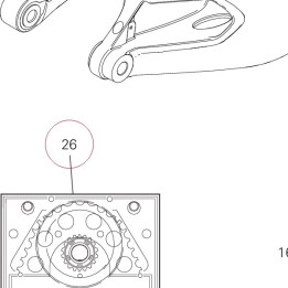 Final drive kit 67621111A