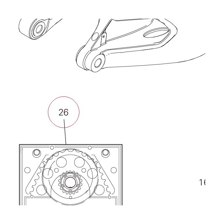 Final drive kit 67621111A
