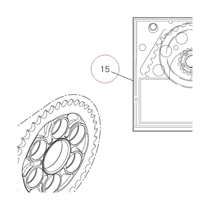 Final drive kit 67621161A