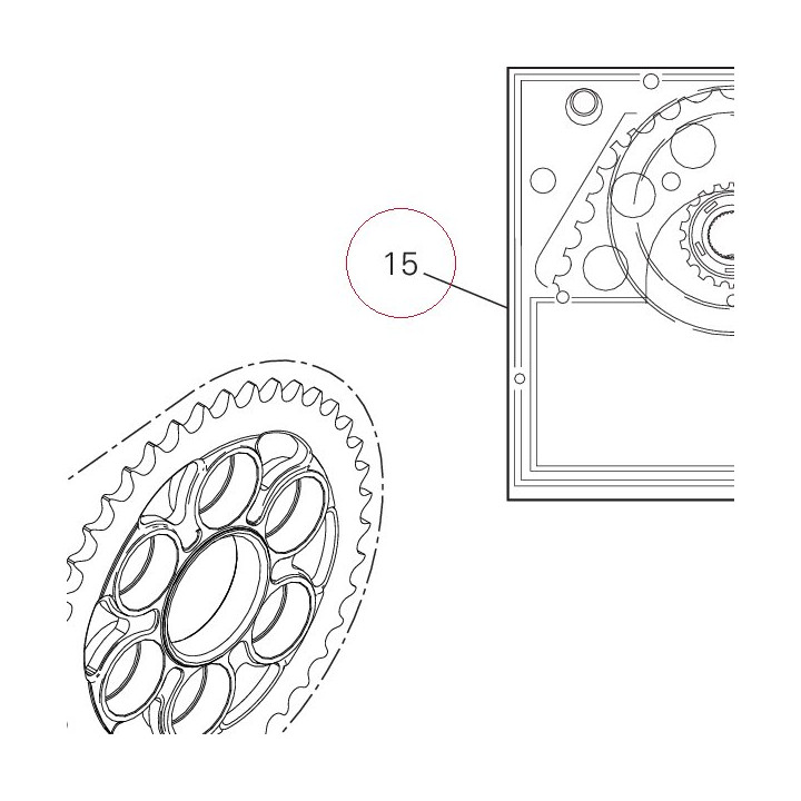 Final drive kit 67621171A