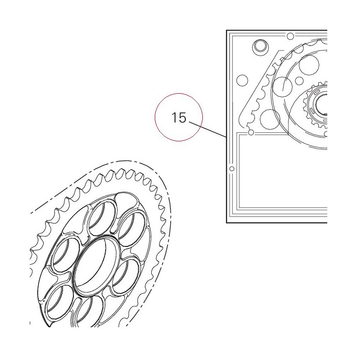 Final drive kit 67621281A
