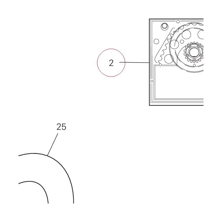 Final drive kit 67621301A