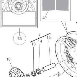 Final drive kit 67621341A