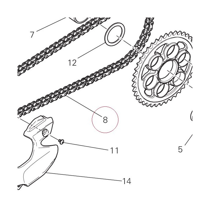 Chain 103+1 67640832A