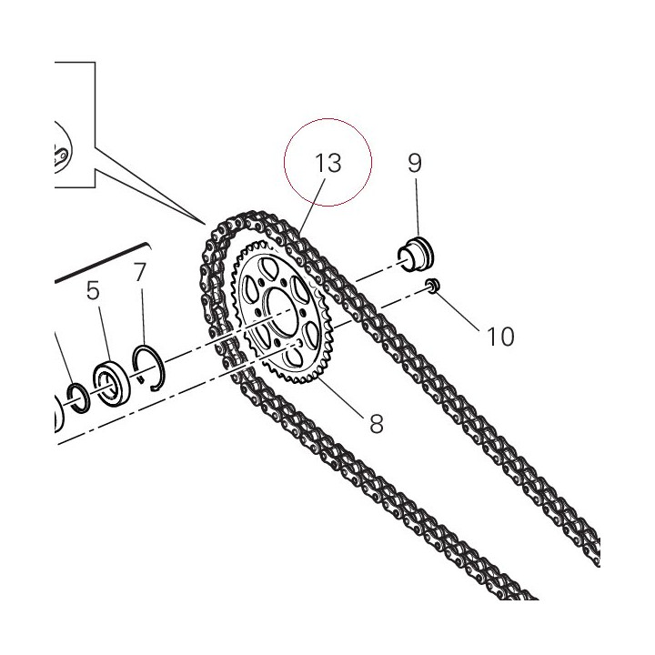 Chain 114+1 67641111A