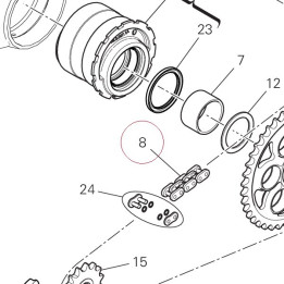 Chain 114+1 67641112A