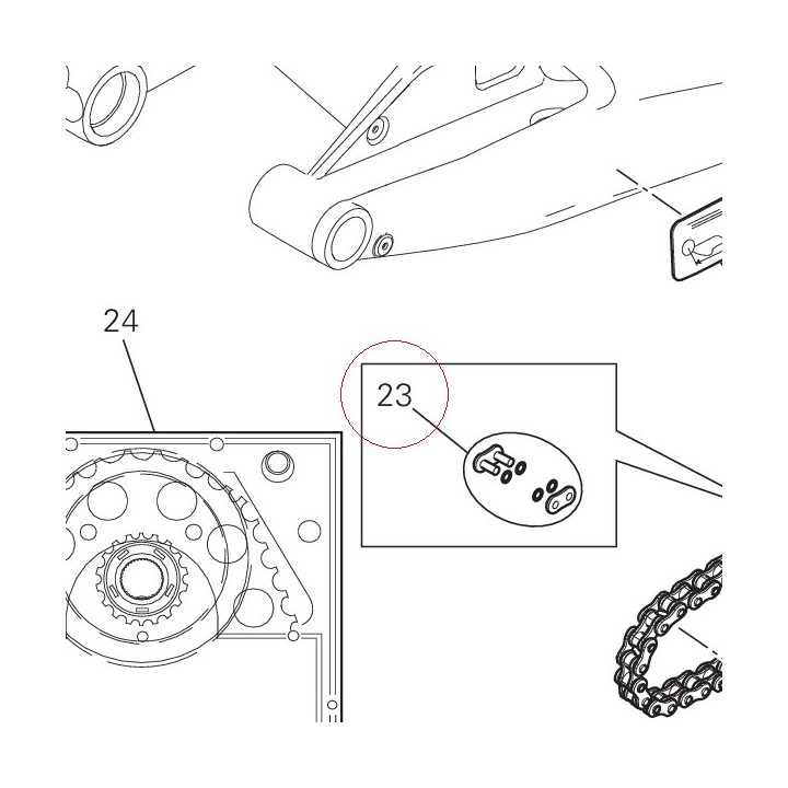 Chain link 67740183A
