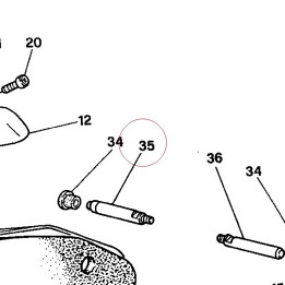 Right spacer 68410031A