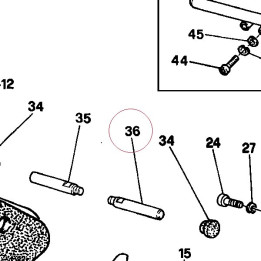 Left spacer 68410041A
