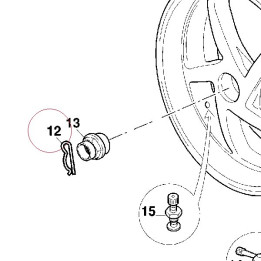 Cotter pin 68510011A