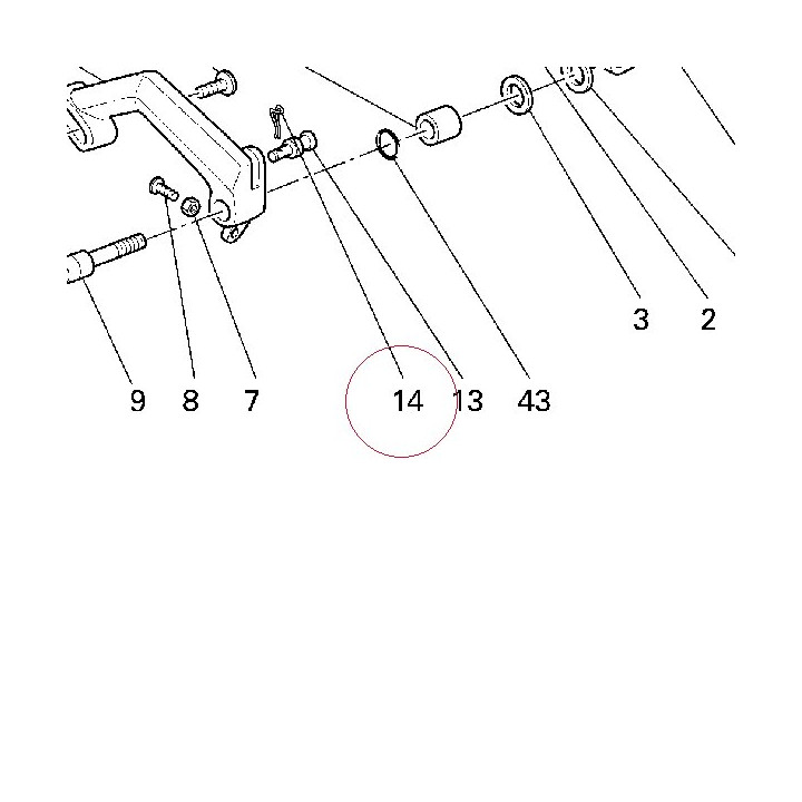 Cotter pin 68550021A