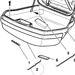 Right cover 69810211AC
