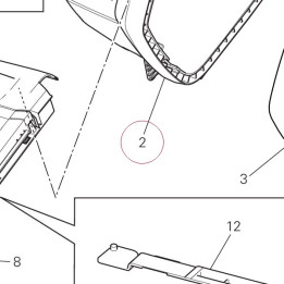 Cover internal left 69812262A