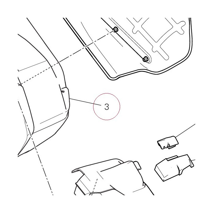 Cover internal right 69812282A