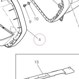 Right cover 69812291A