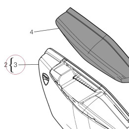 Cover external (r.h. 69910141B