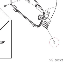 Cover internal right 69910181B