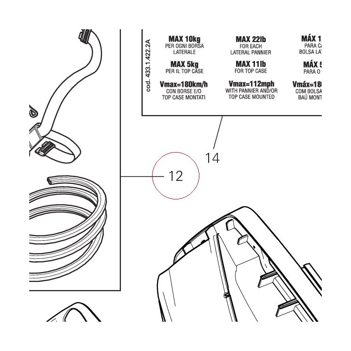 Series of belts 69912111A