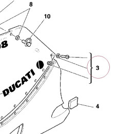 Screw & nut kit 69920721A