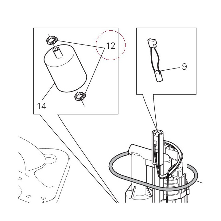 Clamps kit 69923451A