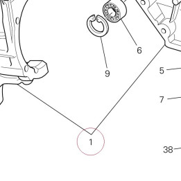 Crankcase 69927471A