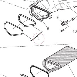 Gasket kit 69928041A