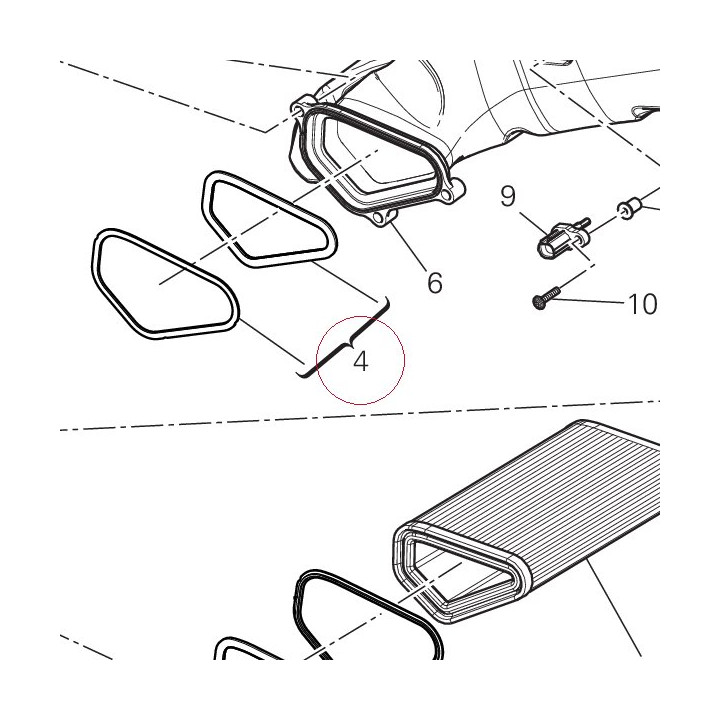 Gasket kit 69928041A
