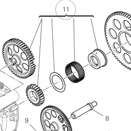 Flywheel flnage kit M821/SS 69928721A