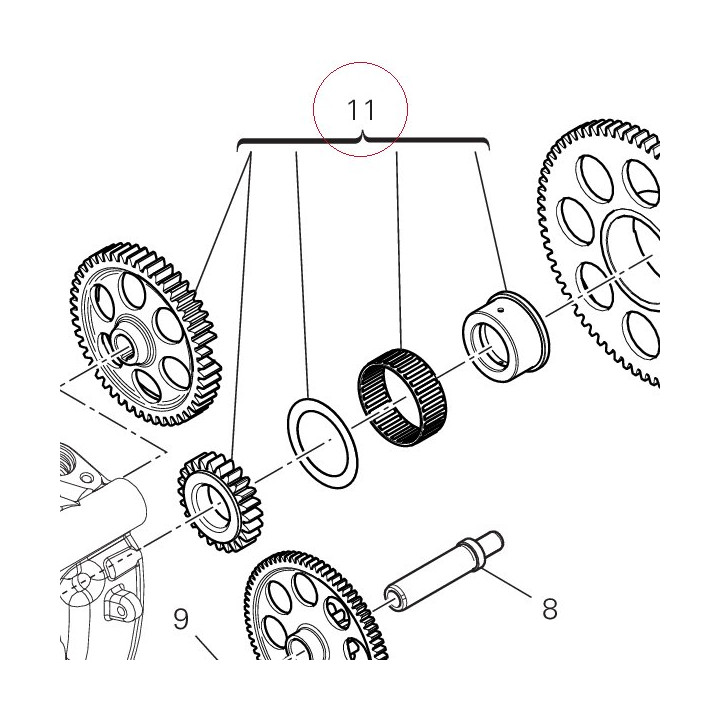 Flywheel flnage kit 69928771A