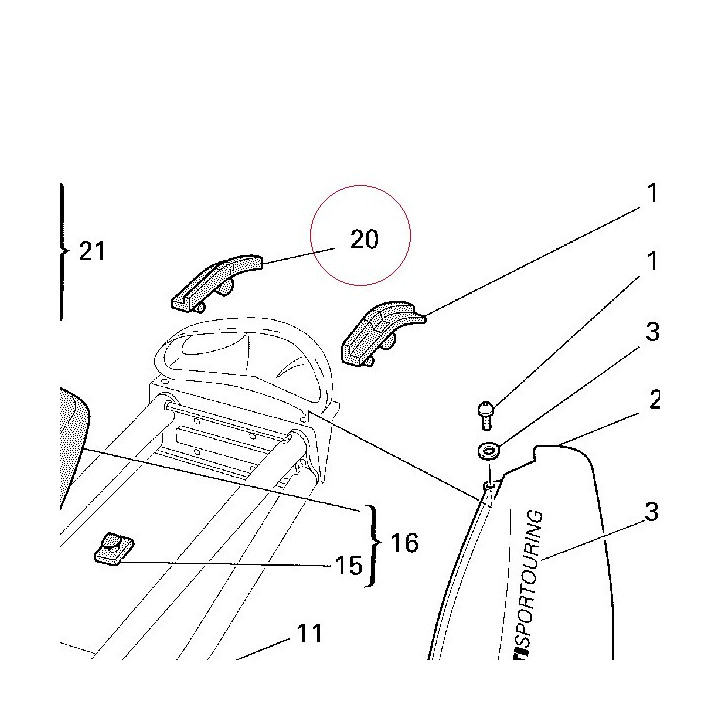 Right gasket 70010241A
