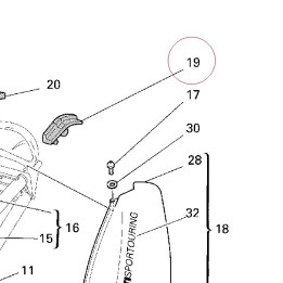 Left gasket 70010251A