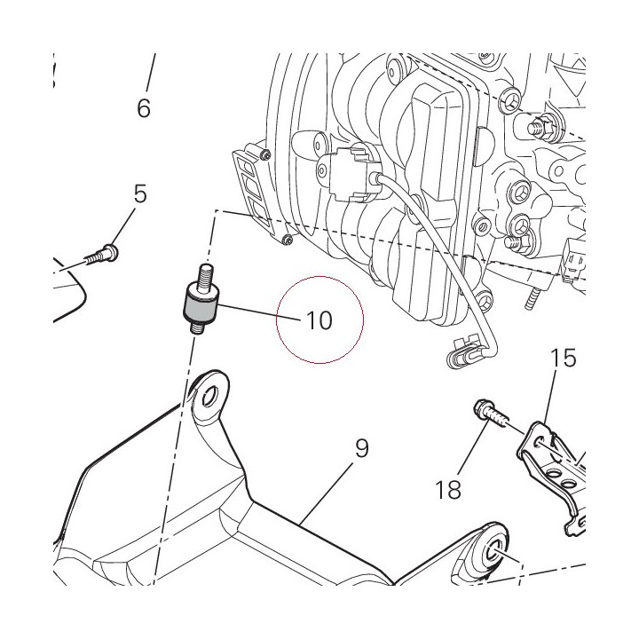 Vibration damper 70010621A