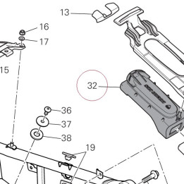 Vibration damper holder 70010702A