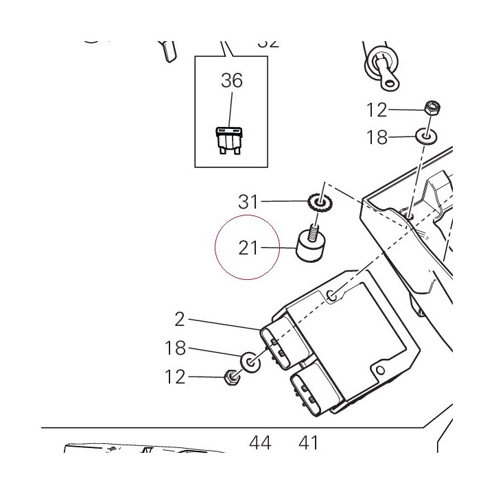 Vibration damper 70040231A