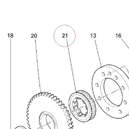 Clutch, one way 70140071A