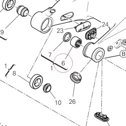 Bearing, needle 70140171A