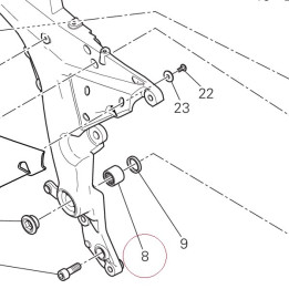 Bearing, needle 70140491A