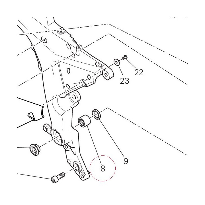 Bearing, needle 70140491A