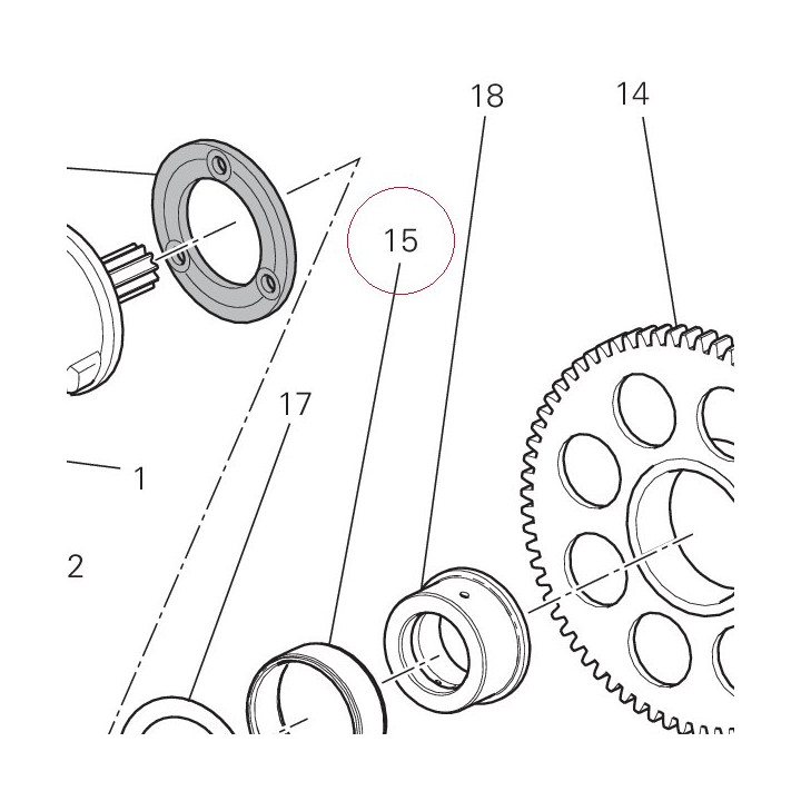 Bearing, needle 70240181A