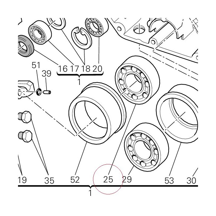 Bearing 70240201A