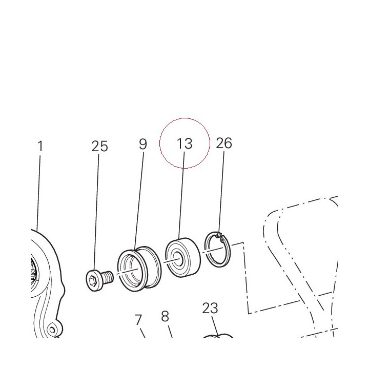 Bearing 70240581A