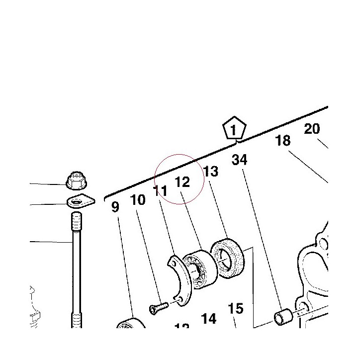 Bearing 70250171A