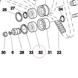 Bearing 70250221A