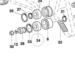 Bearing 70250222A