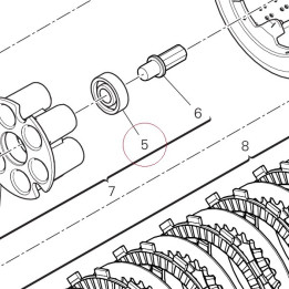 Bearing 12x32x10 70250381A