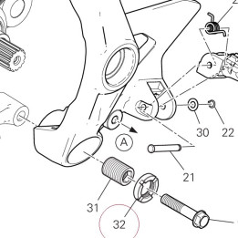Ring nut 70310512AA