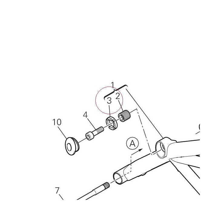 Ring nut 70310662A