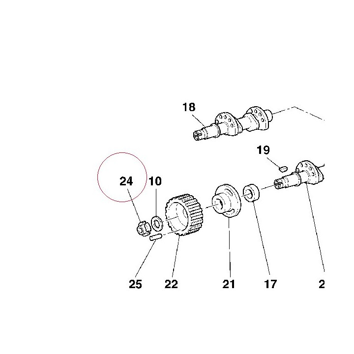Ring nut 70350021A