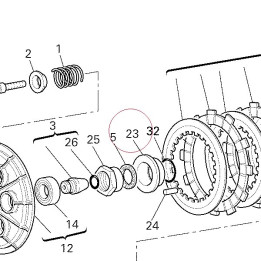 Spindle, taper 71010021A
