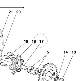 Spindle, taper 71010061A